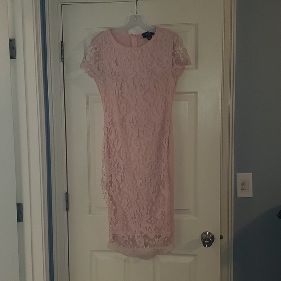 AX Paris lace front sheath dress - Picture 6 of 7